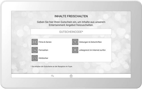 Anmeldung mit Gutscheincode